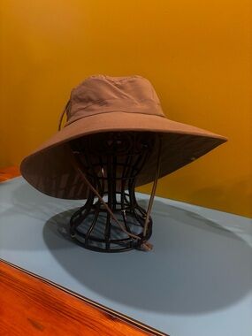 Wide Brim Outdoor Sun Hat - khaki1526